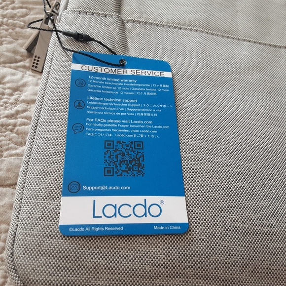NEW WITH TAGS LACDO LAPTOP/ TABLET SLEEVE CASE - Picture 13 of 15